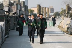 区向导考察团莅临抖圈集团检查指导事情